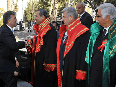Cumhurbaşkanı Gül Adlî Yıl Açılış Töreni'ne Katıldı